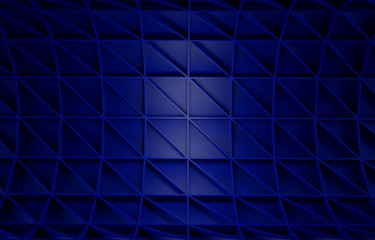 Fototapeta premium Abstrakcjonistyczny błękitny geometryczny tło. 3 D render