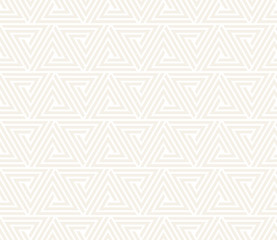 Fototapeta premium Vector seamless pattern. Modern stylish abstract texture. Repeating geometric tiling from striped elements