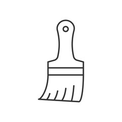 Paint brush outline icon