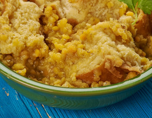 Egyptian Yellow lentil fаtta