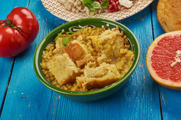 Egyptian Yellow lentil fаtta