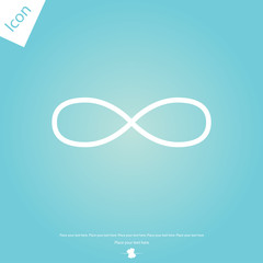 Infinity line icon