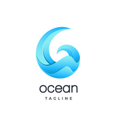 ocean icon - 188559705