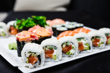 Different rolls set