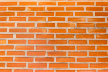 Square brick wall background