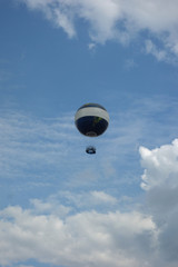 Balloon floating in the sky