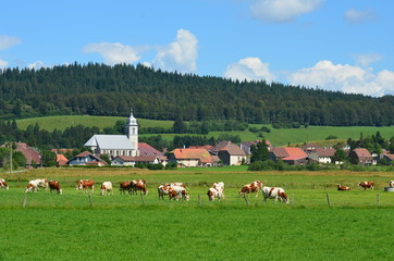 Village de Mouthe (Doubs, 25) 