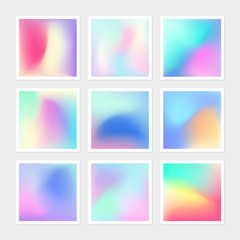 Vibrant Gradient Vector Texture