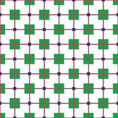 Fabric print. Geometric pattern in repeat. Seamless background, mosaic ornament, ethnic style.