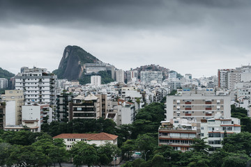 Aerial view of Ipanema district, Rio de Janeiro