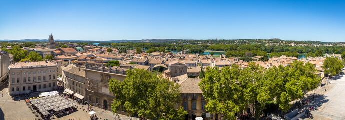 Avignon Panorama Provence France