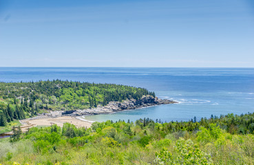 Beautiful and Wild Acadia National Park Coast in Maine