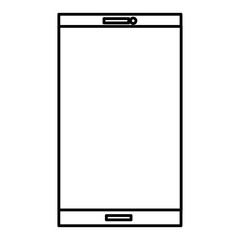 smartphone device isolated icon vector illustration design