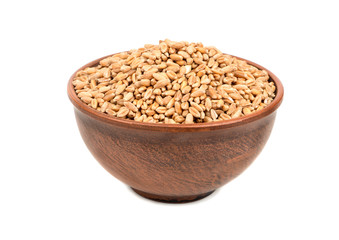 Wheat in bowl