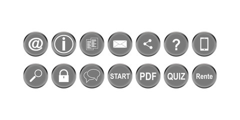 Button Icons Set