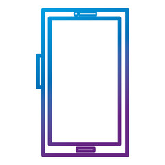 smartphone device isolated icon vector illustration design