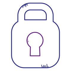 safe secure padlock icon vector illustration design