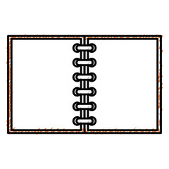 note book isolated icon vector illustration design