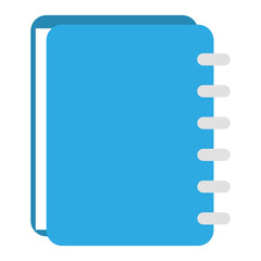 note book isolated icon vector illustration design