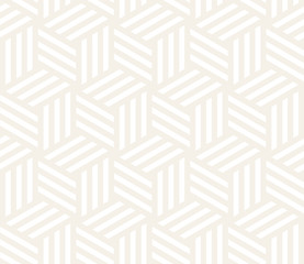 Vector seamless subtle pattern. Modern stylish abstract texture. Repeating geometric tiling from striped elements..