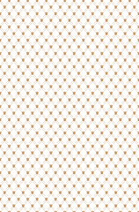 Royal gold crown on white seamless background pattern. Vector art.