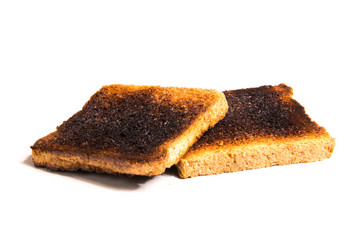 verbrannter Toast