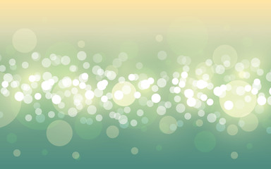 Happy Easter Day.summer abstract blurred green background with bokeh effect. Spring, nature, overcast. Vector EPS 10 illustration.
