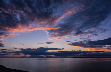 WIld Colors of a beautiful Sunset