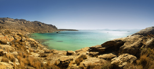 Obraz premium Crystal beach in Greece