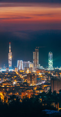 Batumi, Adjara, Georgia. Panorama, Aerial View Of Urban Cityscape