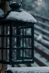 Snowy Lantern