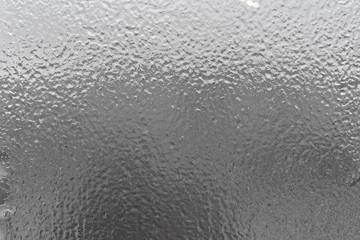 Frost on glass