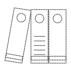 document organizer books icon vector illustration design