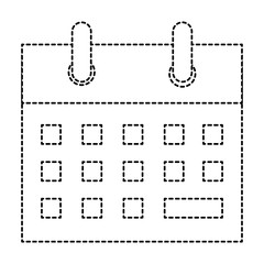 calendar reminder isolated icon vector illustration design