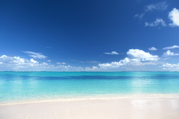 Perfect beach, Caribbean sea