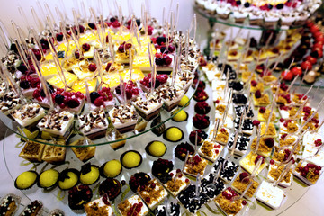 very tasty cake from wedding