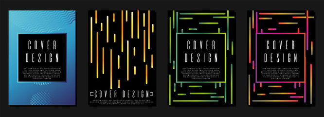 Naklejka premium Modern cover design.