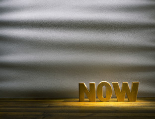 now word background text