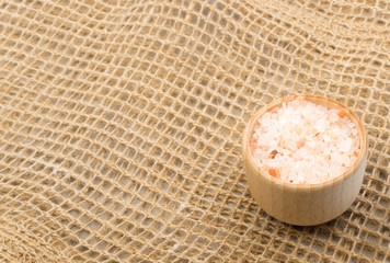 Himalayan Pink Salt Isolated
