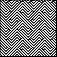 Abstract illustration line black