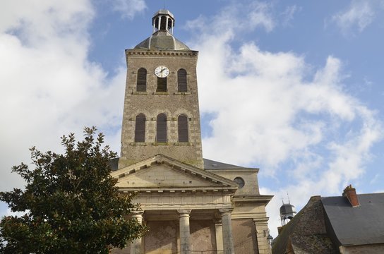église de St Georges sur Loire, France