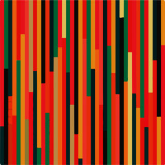 Multicolor illustration lines