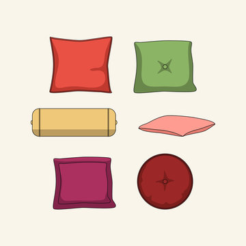 Set of pillows