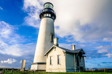 Lighthouse on the Oregon Coast