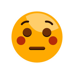 Smile icon. Emotion smile. Illustration