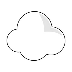 cloud vector illustration