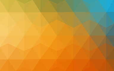 Obraz premium Light Blue, Yellow vector abstract background.