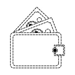 wallet vector illustration