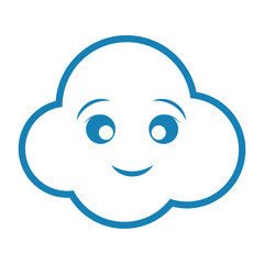Cloud vector illustration