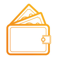 wallet vector illustration